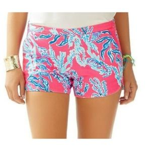 Lilly Pulitzer Adie Pink Samba Shorts